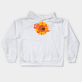 Flower Power Kids Hoodie